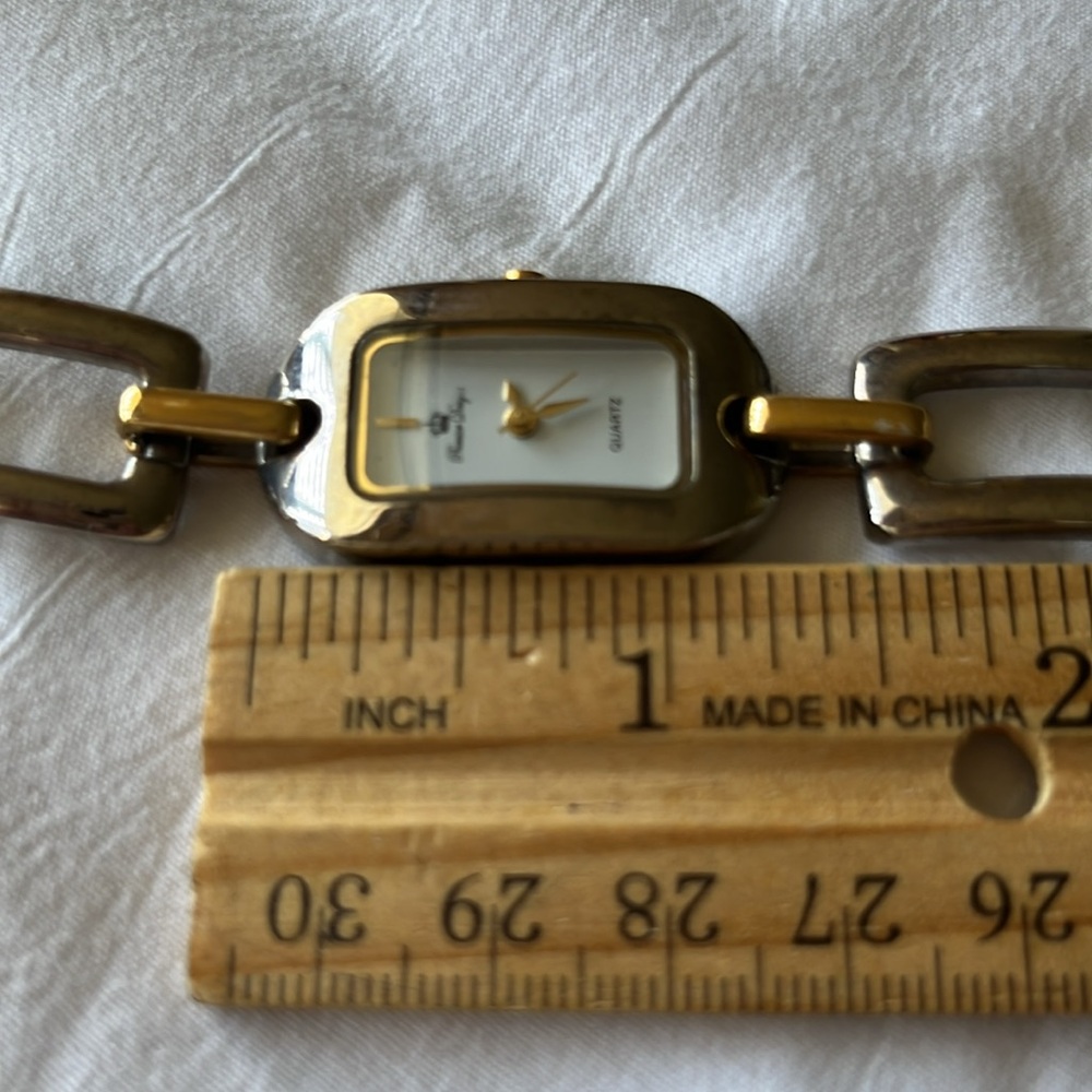 Premier Designs Gold and Silver Women's Watch New Battery Works - Picture 9 of 9